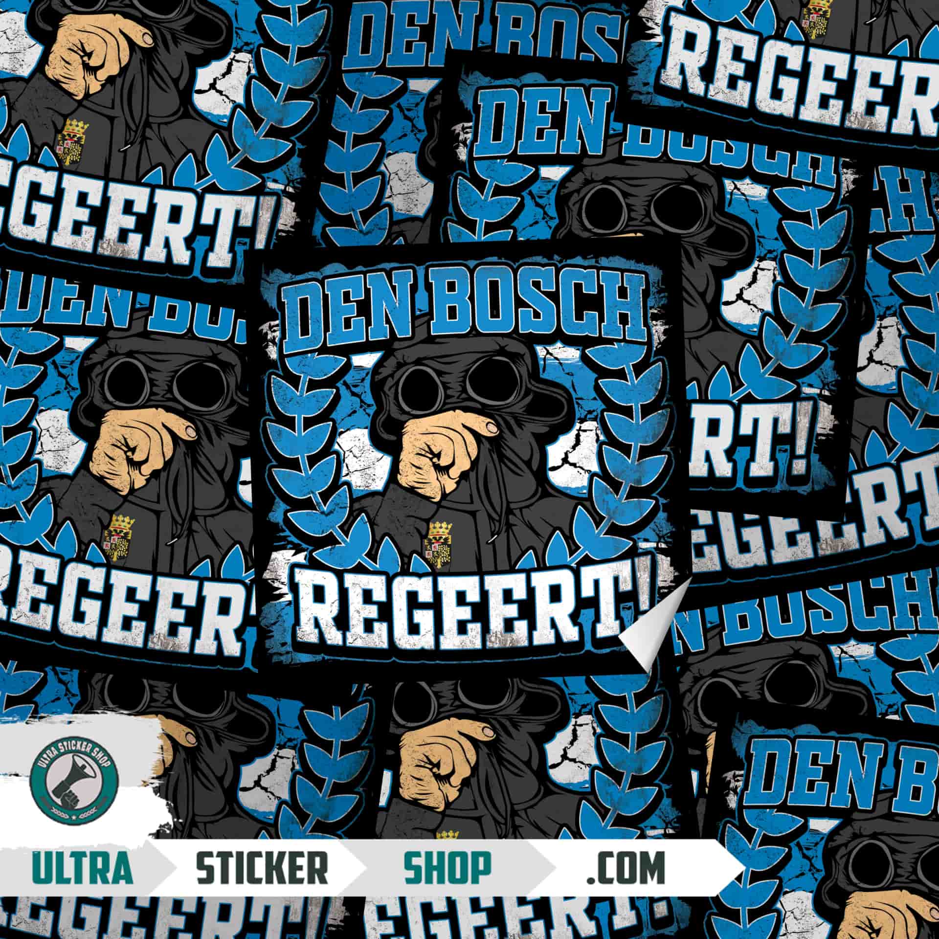 Den Bosch regeert! Stickers