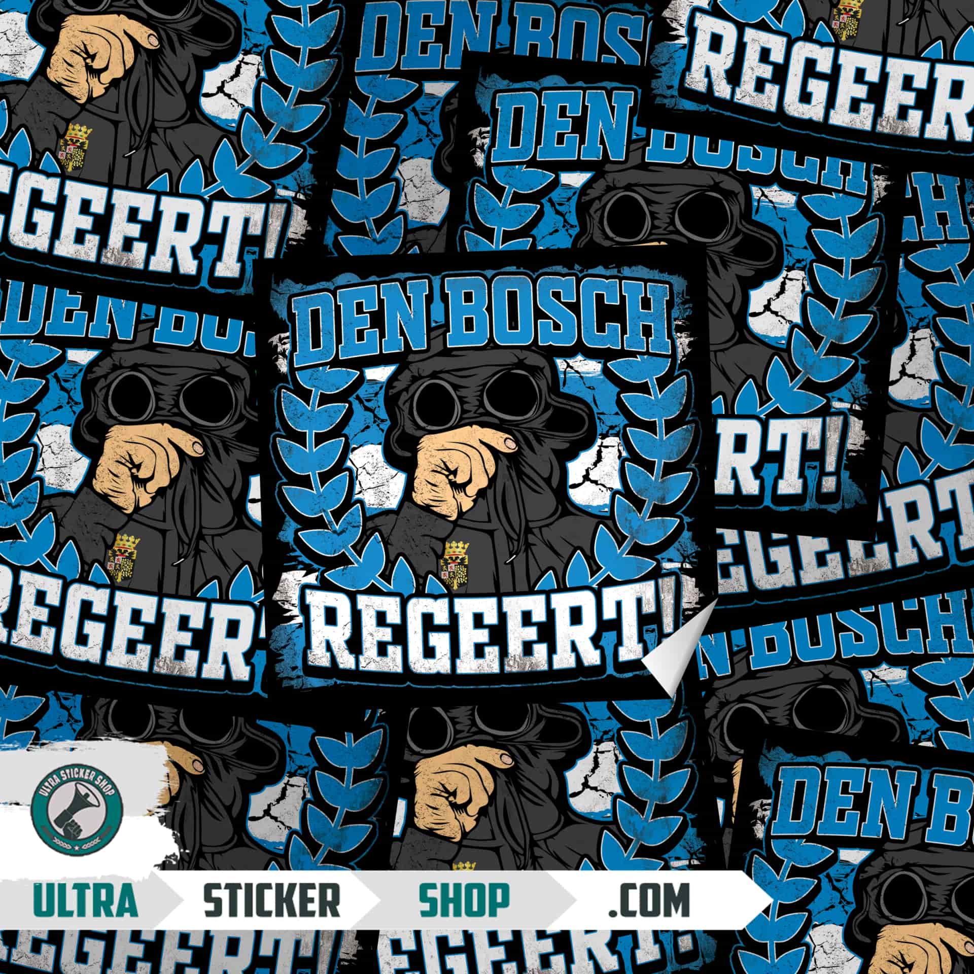 Den Bosch regeert! Stickers