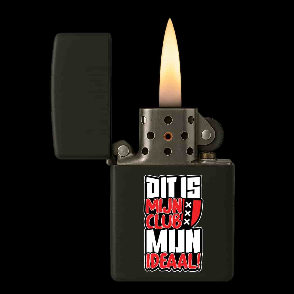 Dit is mijn club, mijn Ideaal Aansteker