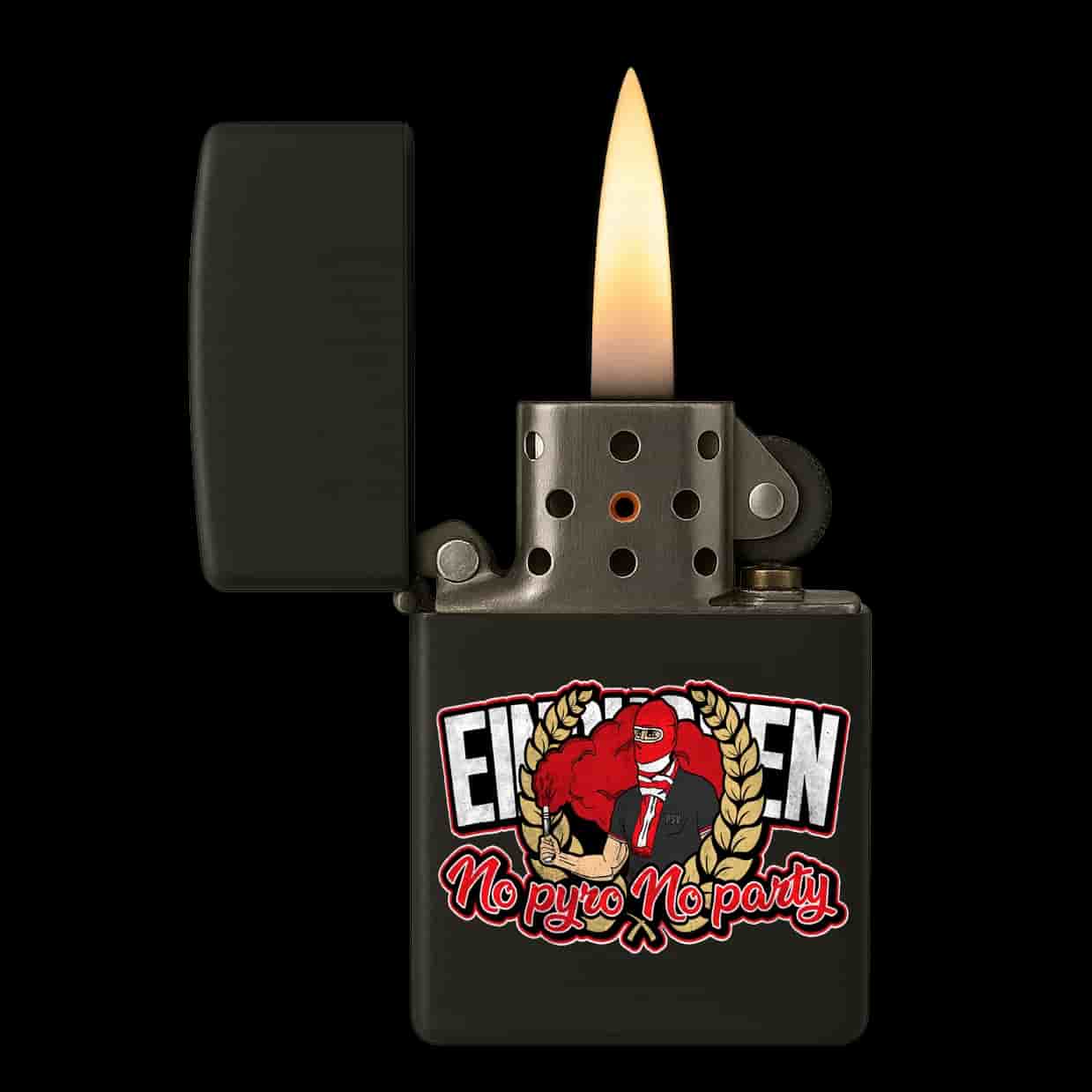 Eindhoven no pyro no party Aansteker