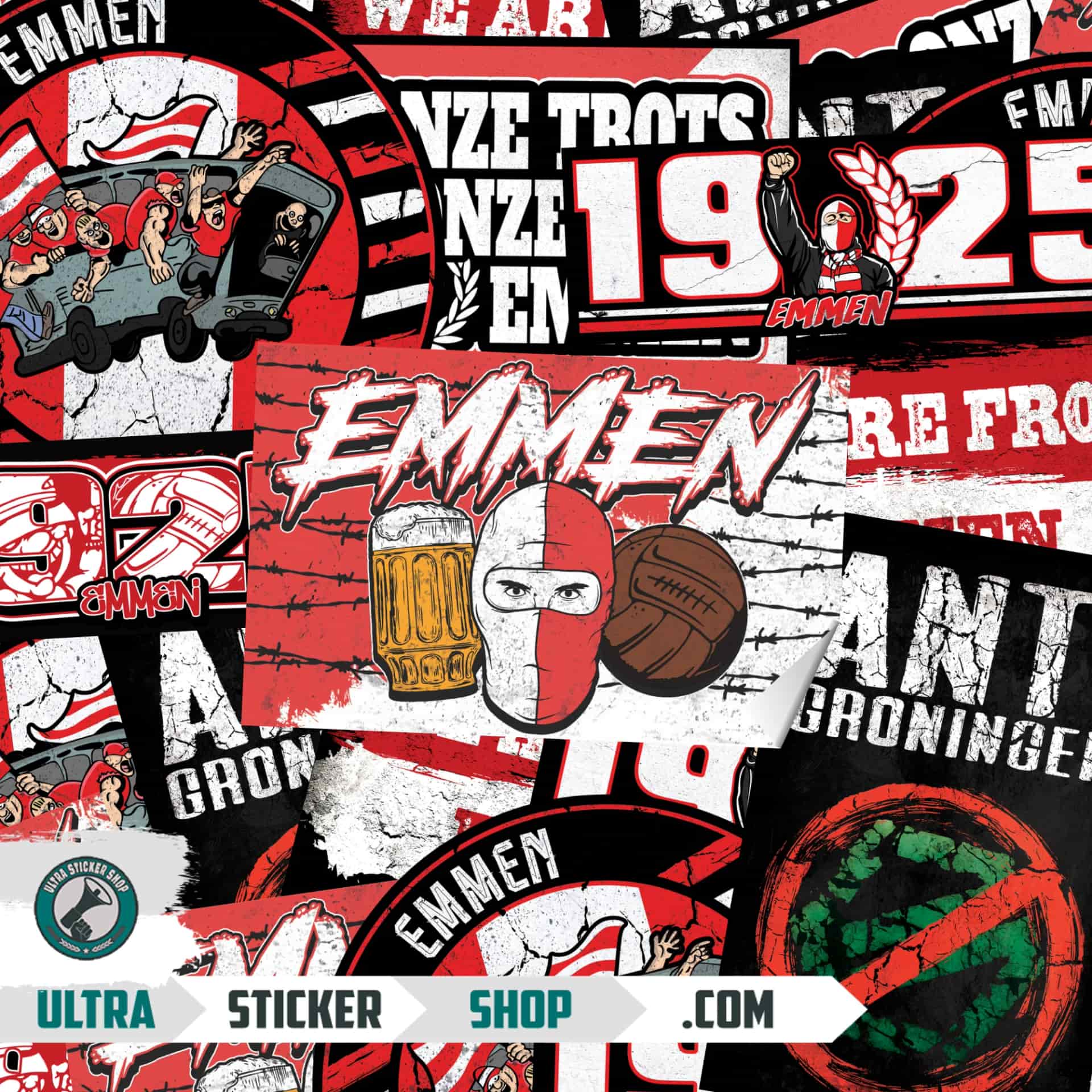 Emmen Sticker-Mix