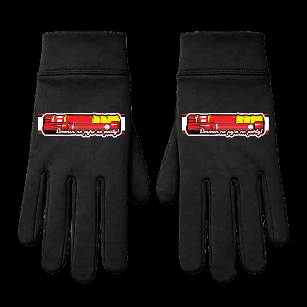 Emmen no pyro no party Handschoenen