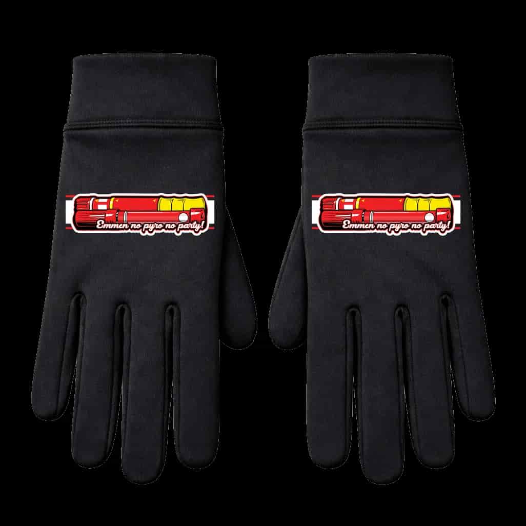 Emmen no pyro no party Handschoenen