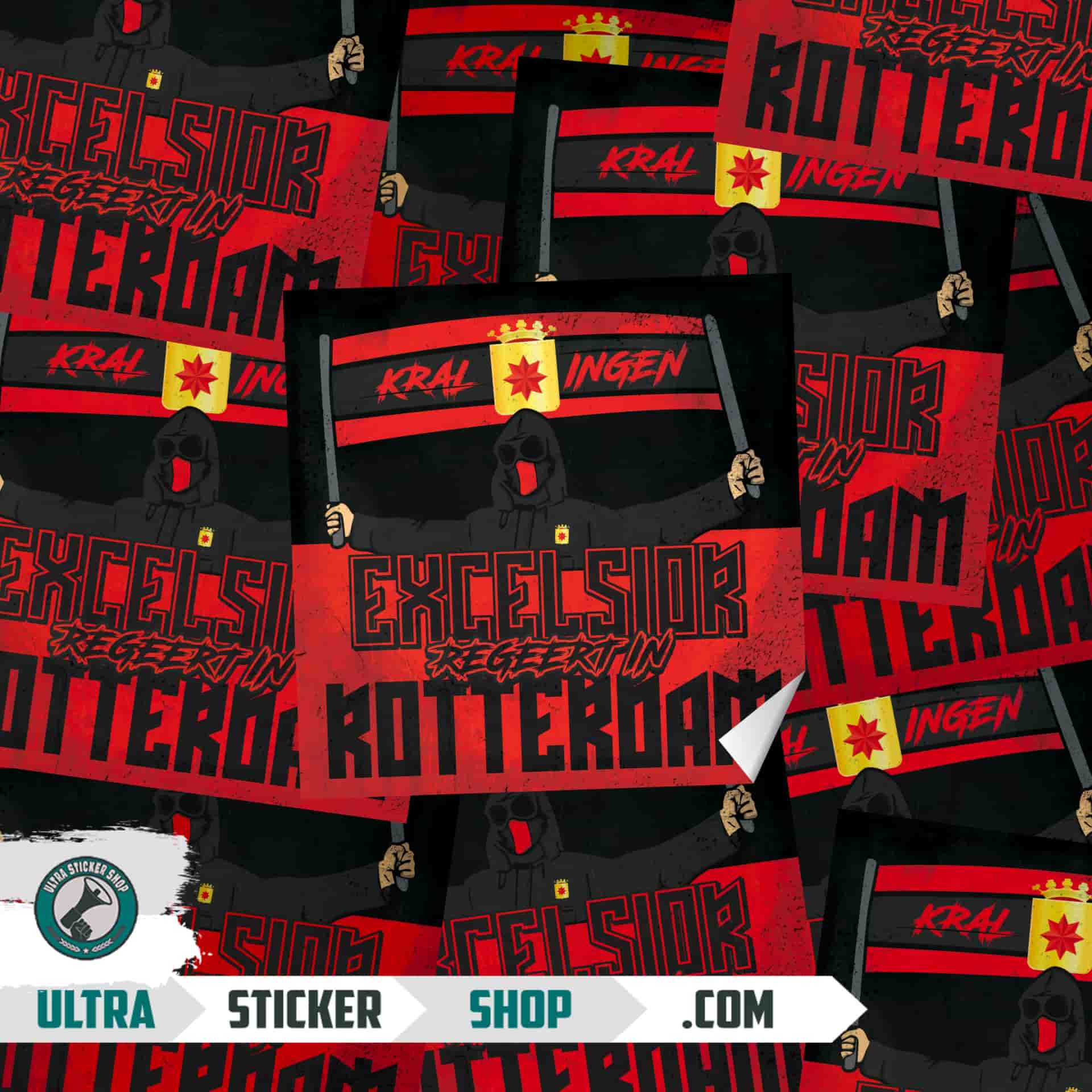 Excelsior regeert in Rotterdam Stickers
