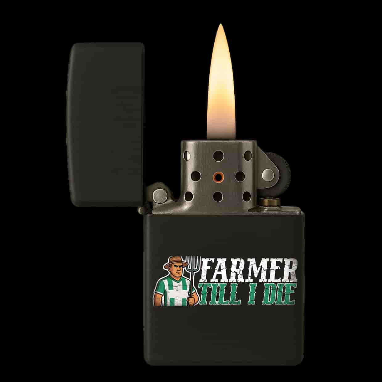 Farmer till I die Aansteker