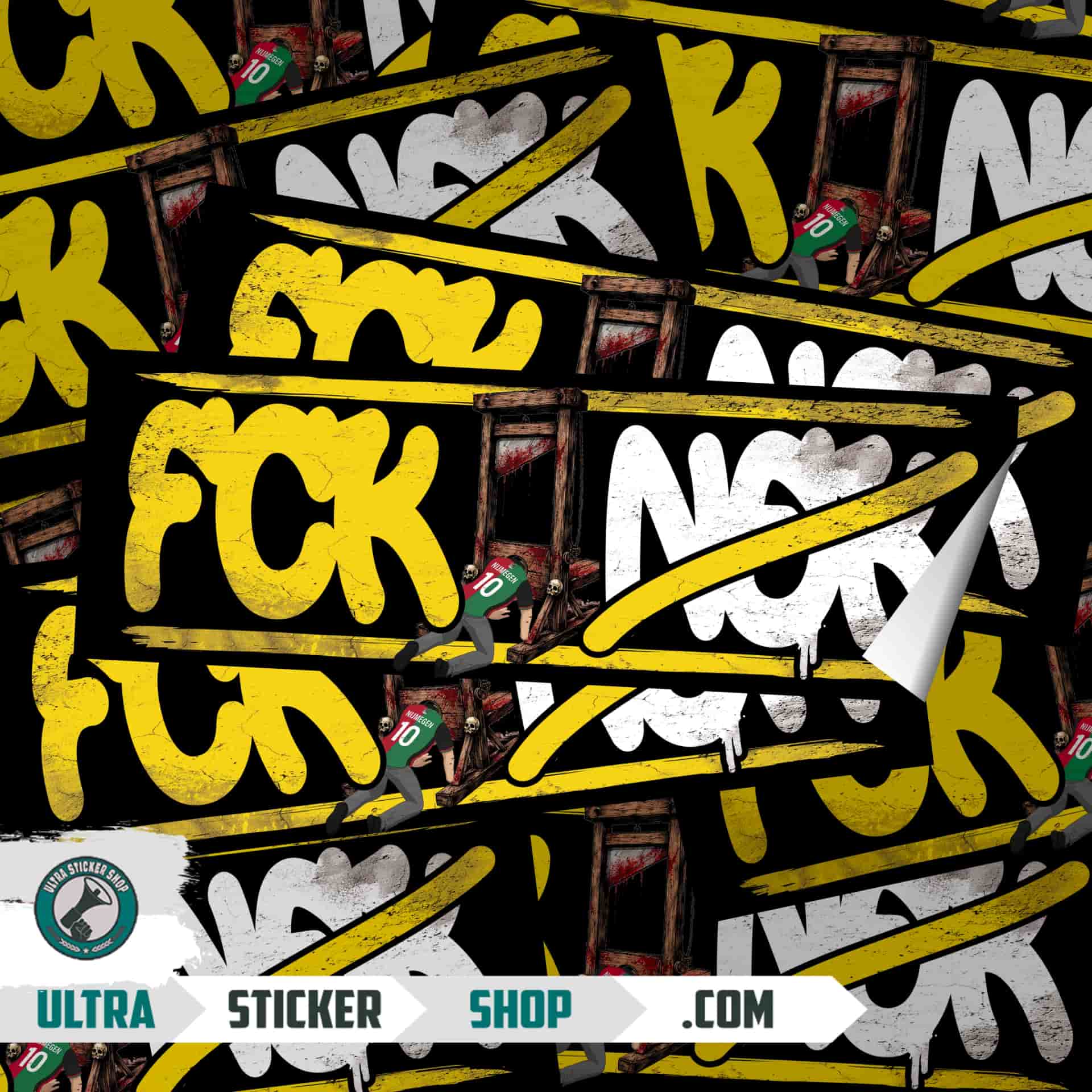 FCK NEK Stickers