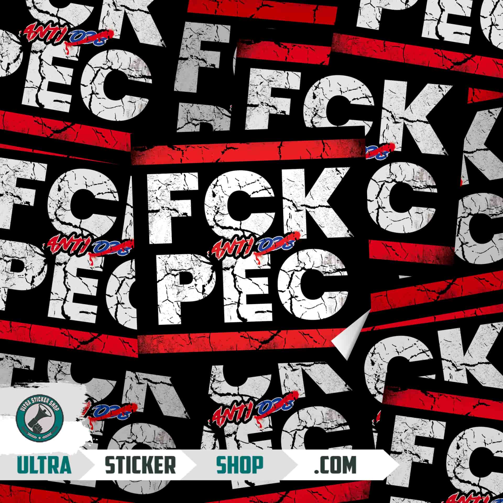 FCK PEC Stickers
