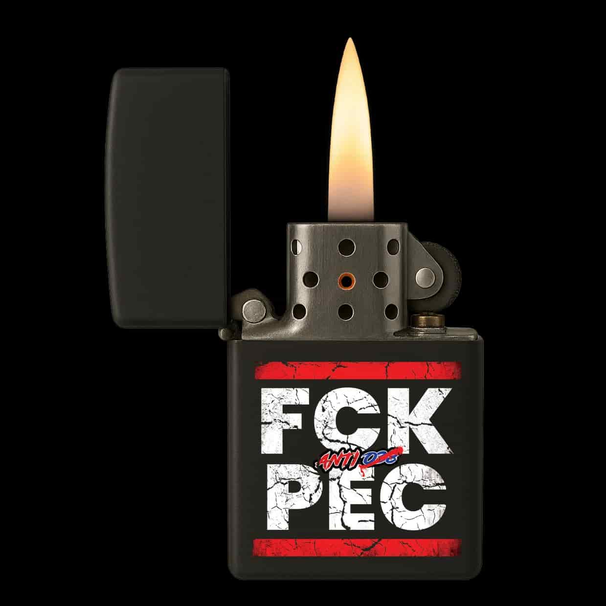 FCK PEC Aansteker