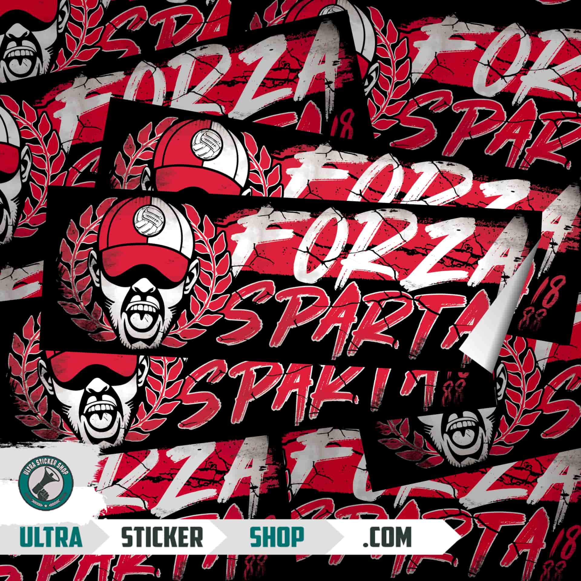 Forza Sparta Stickers