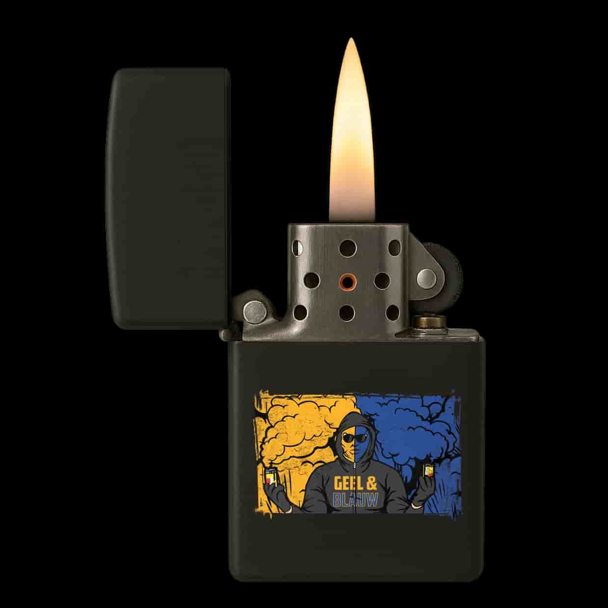 Geel & Blauw Aansteker