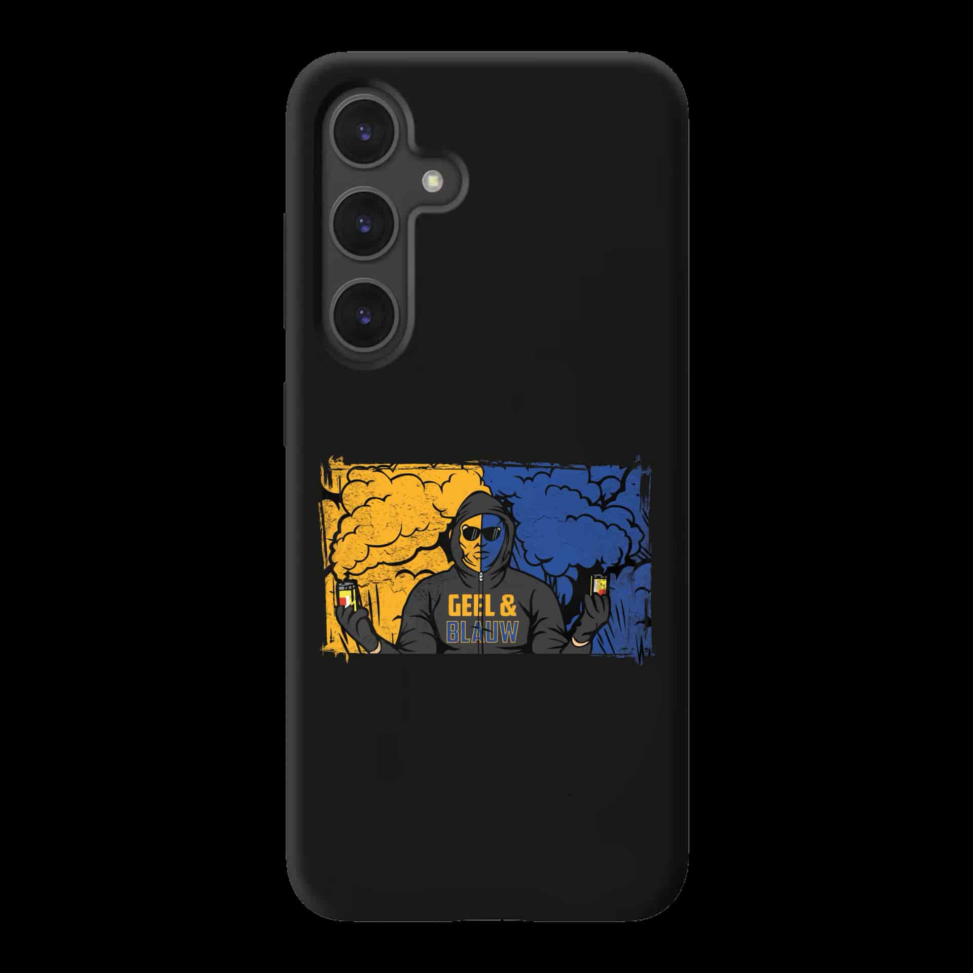 Geel & Blauw Samsung Hoes