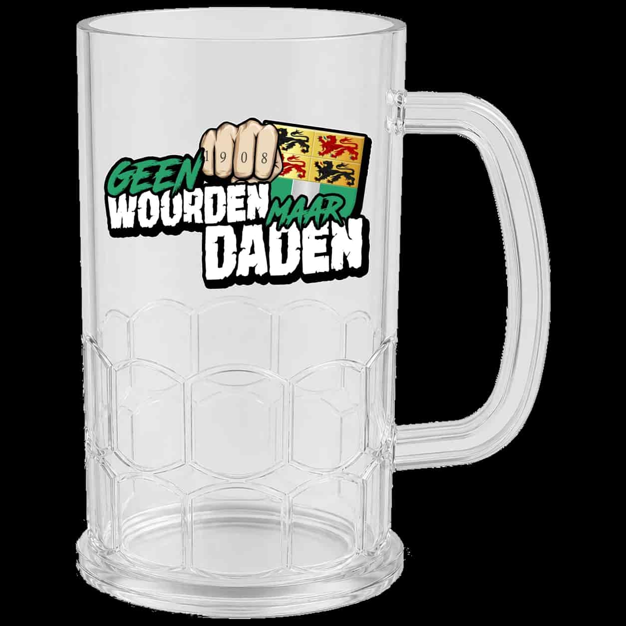 Geen woorden maar daden Bierpul