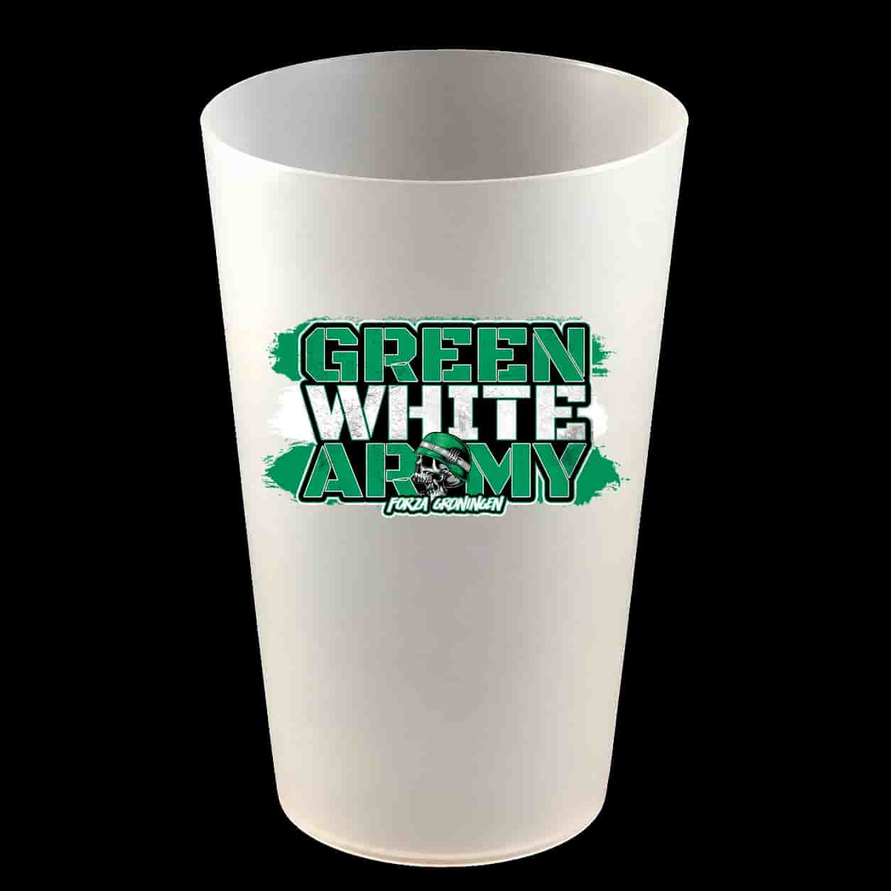 Green white army Hardcup