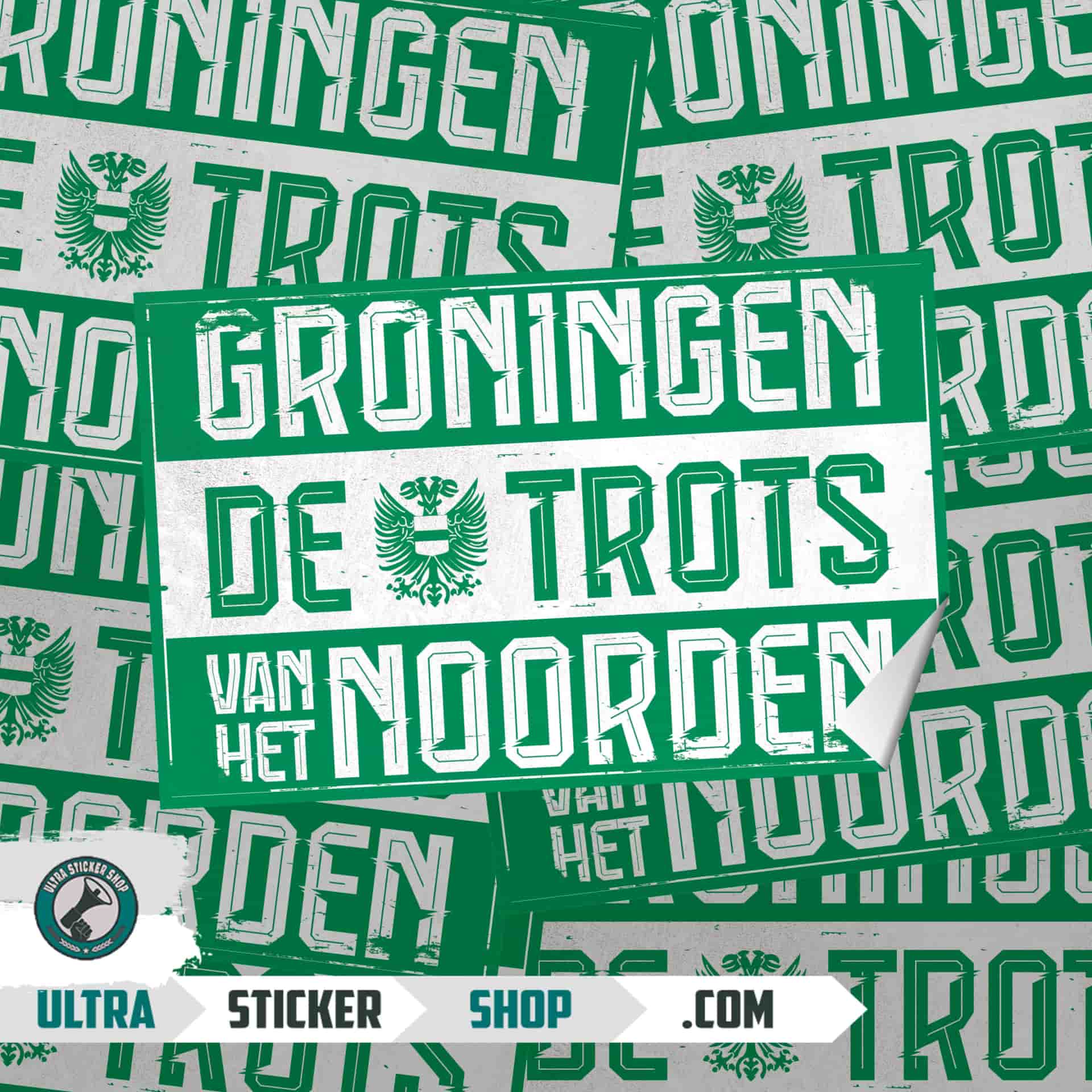 Groningen, de trots van het noorden! Stickers