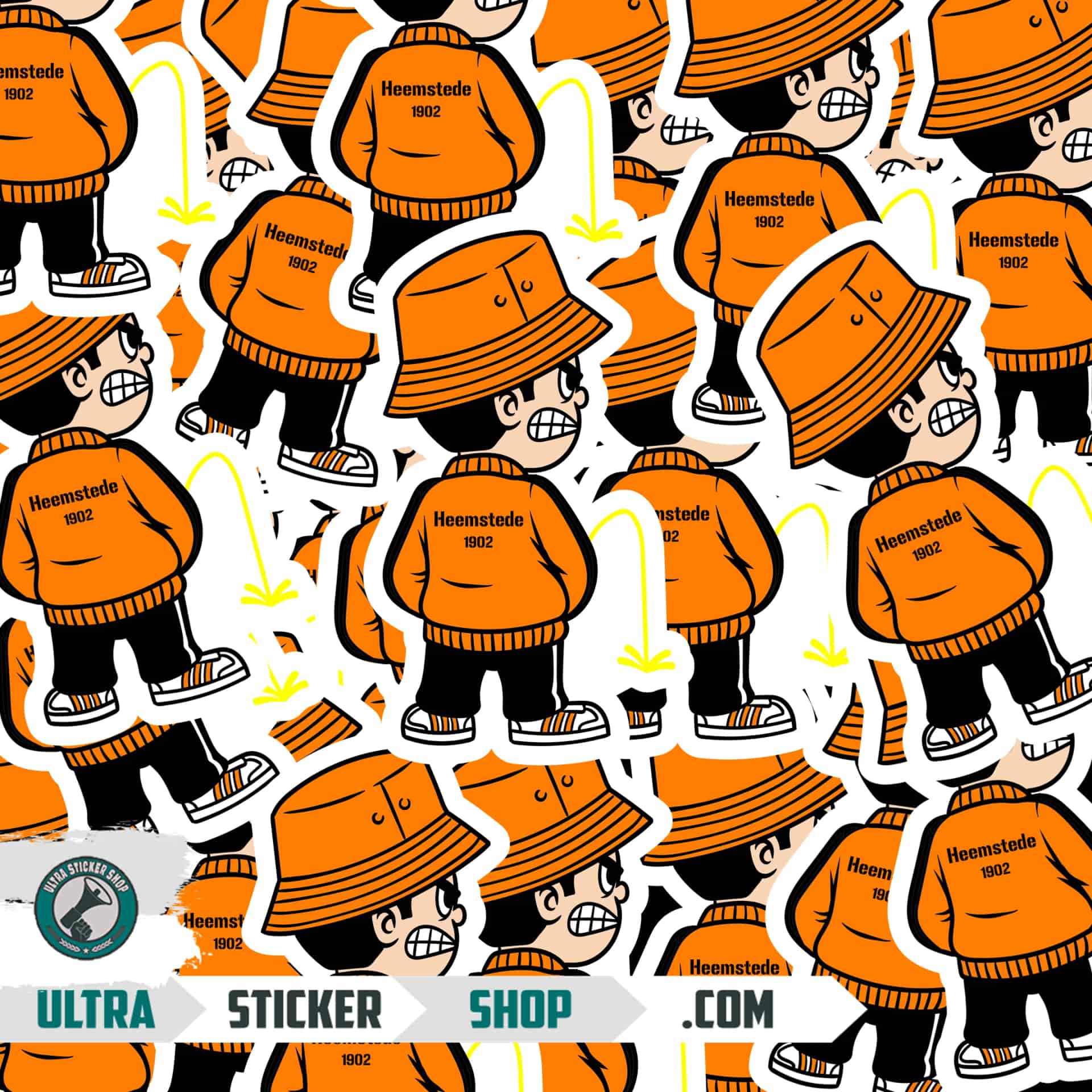 Heemstede 1902 Pee Kid Stickers