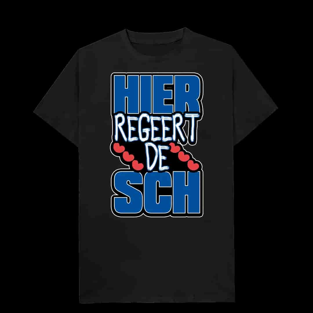 Hier regeert de SCH T-shirt
