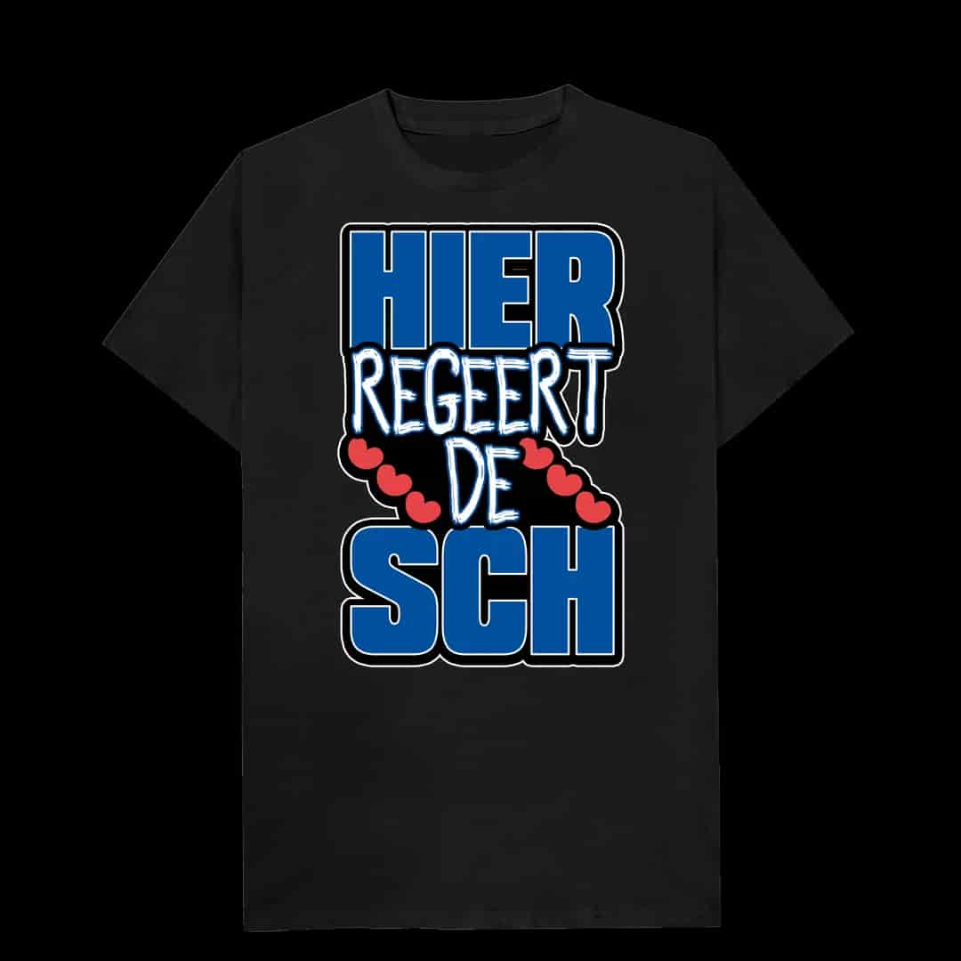 Hier regeert de SCH T-shirt