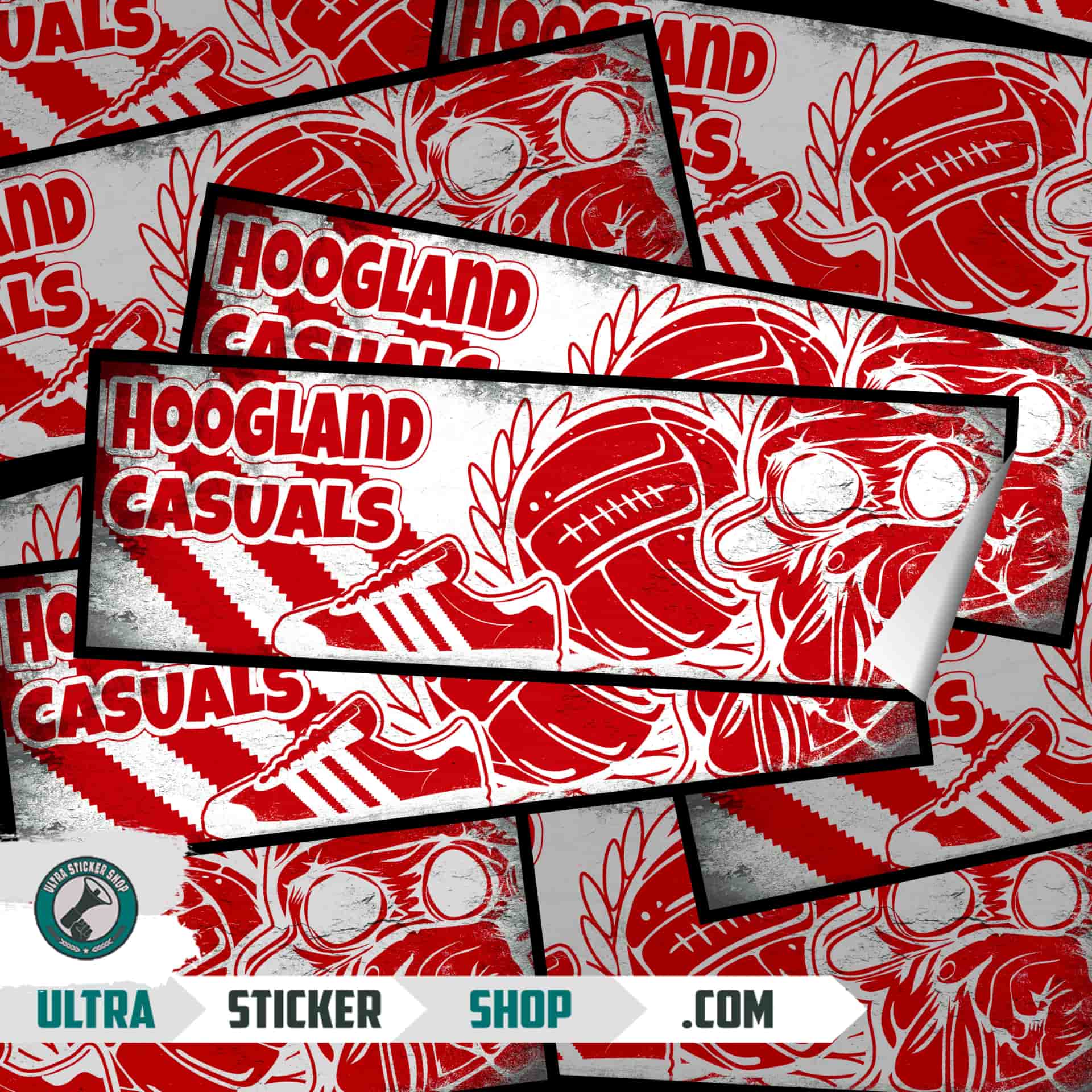 Hoogland casuals Stickers