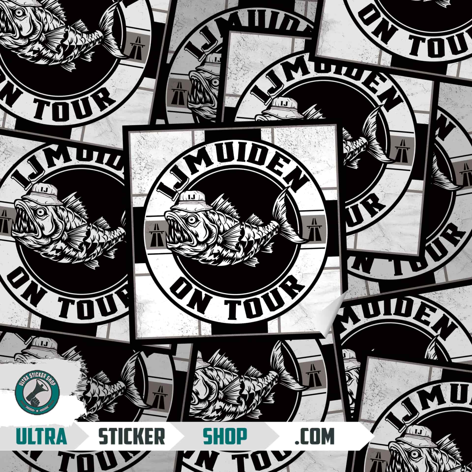 IJmuiden on tour! Stickers
