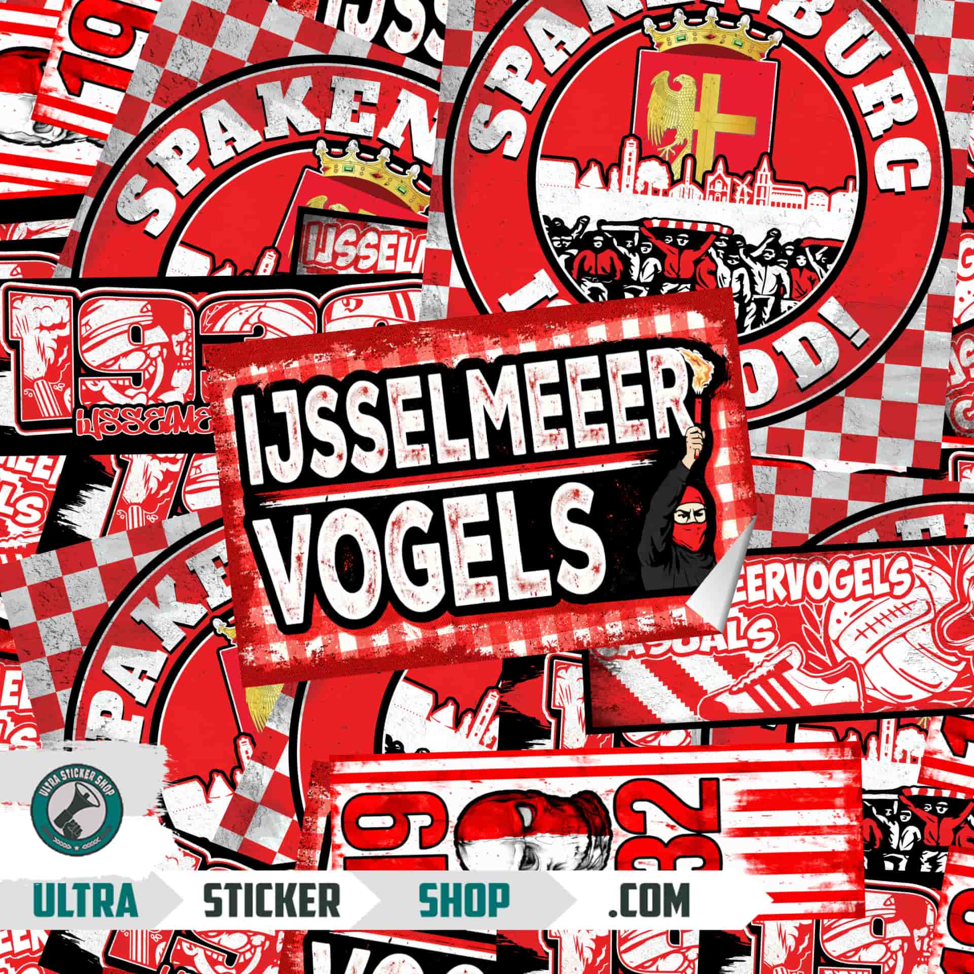 IJsselmeervogels Sticker-Mix