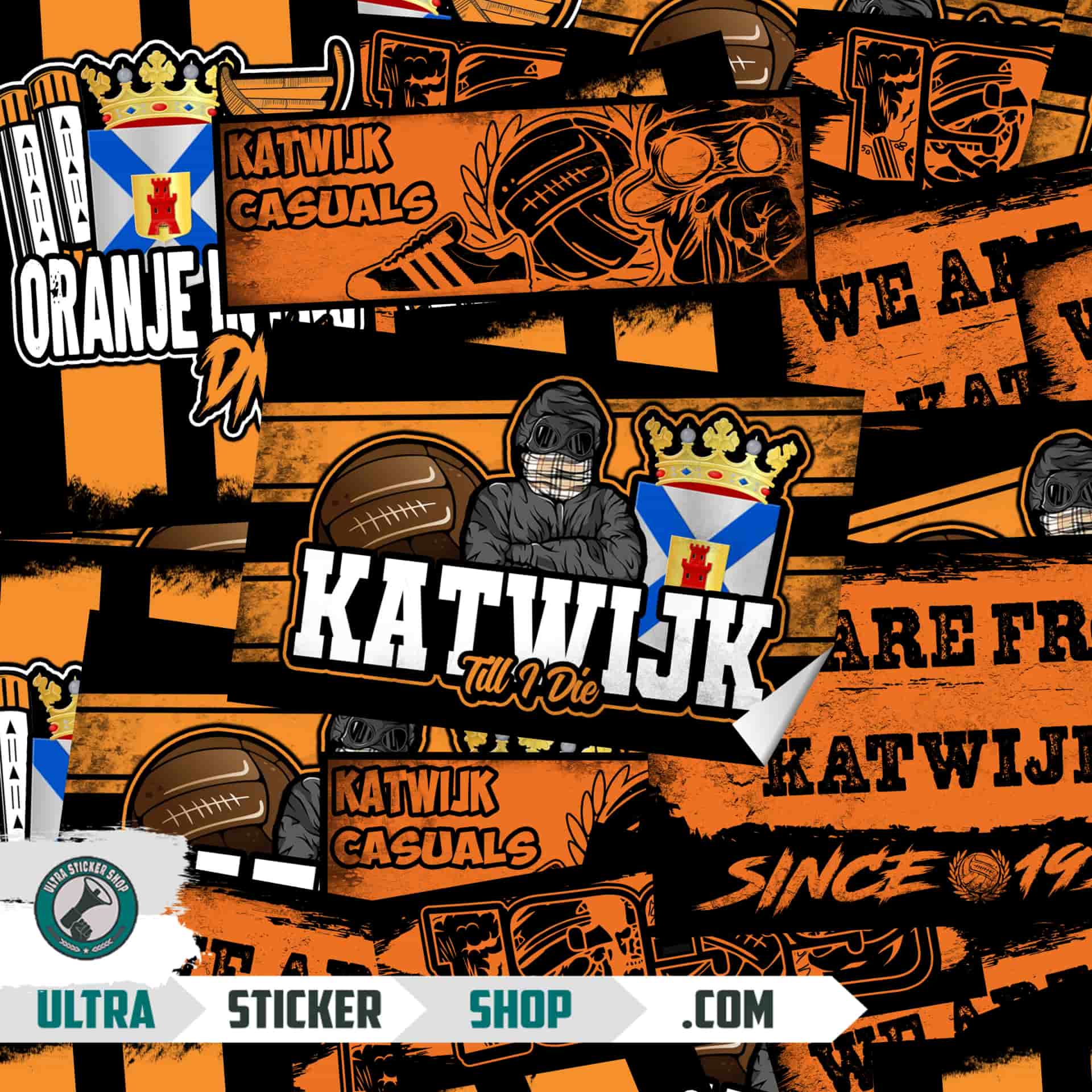 Katwijk Sticker-Mix