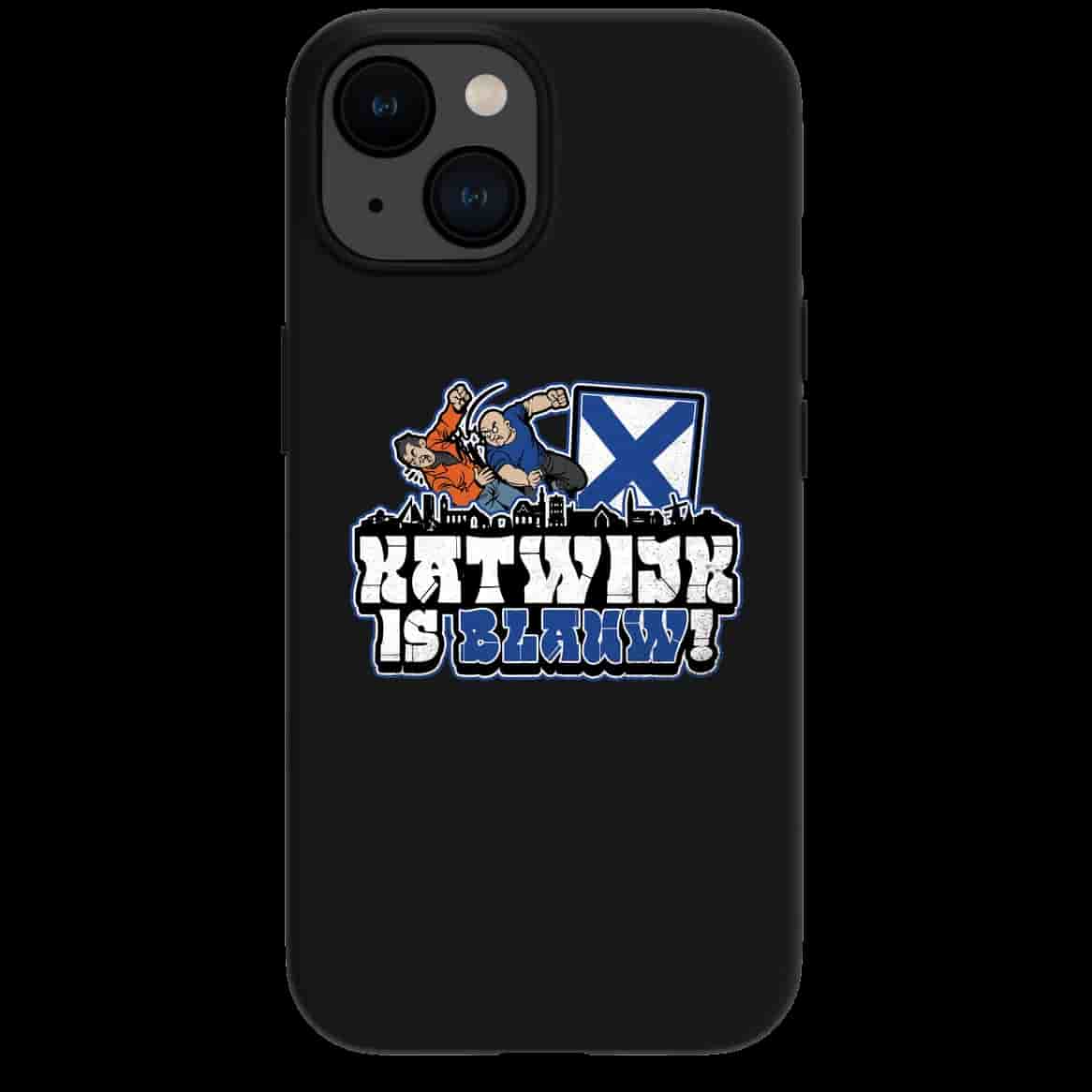 Katwijk is blauw! iPhone hoes