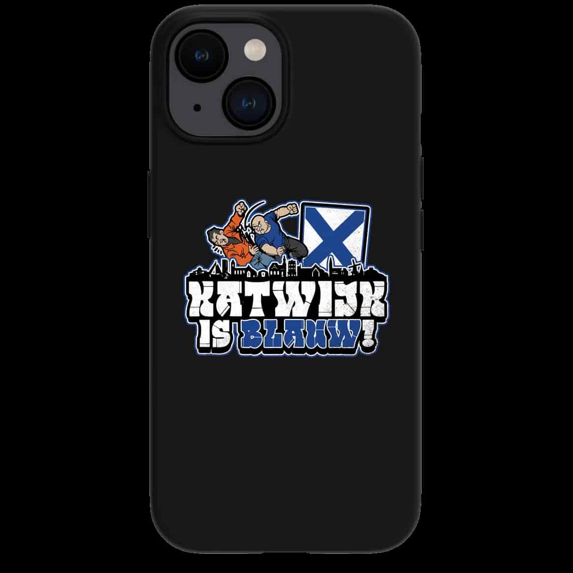 Katwijk is blauw! iPhone hoes