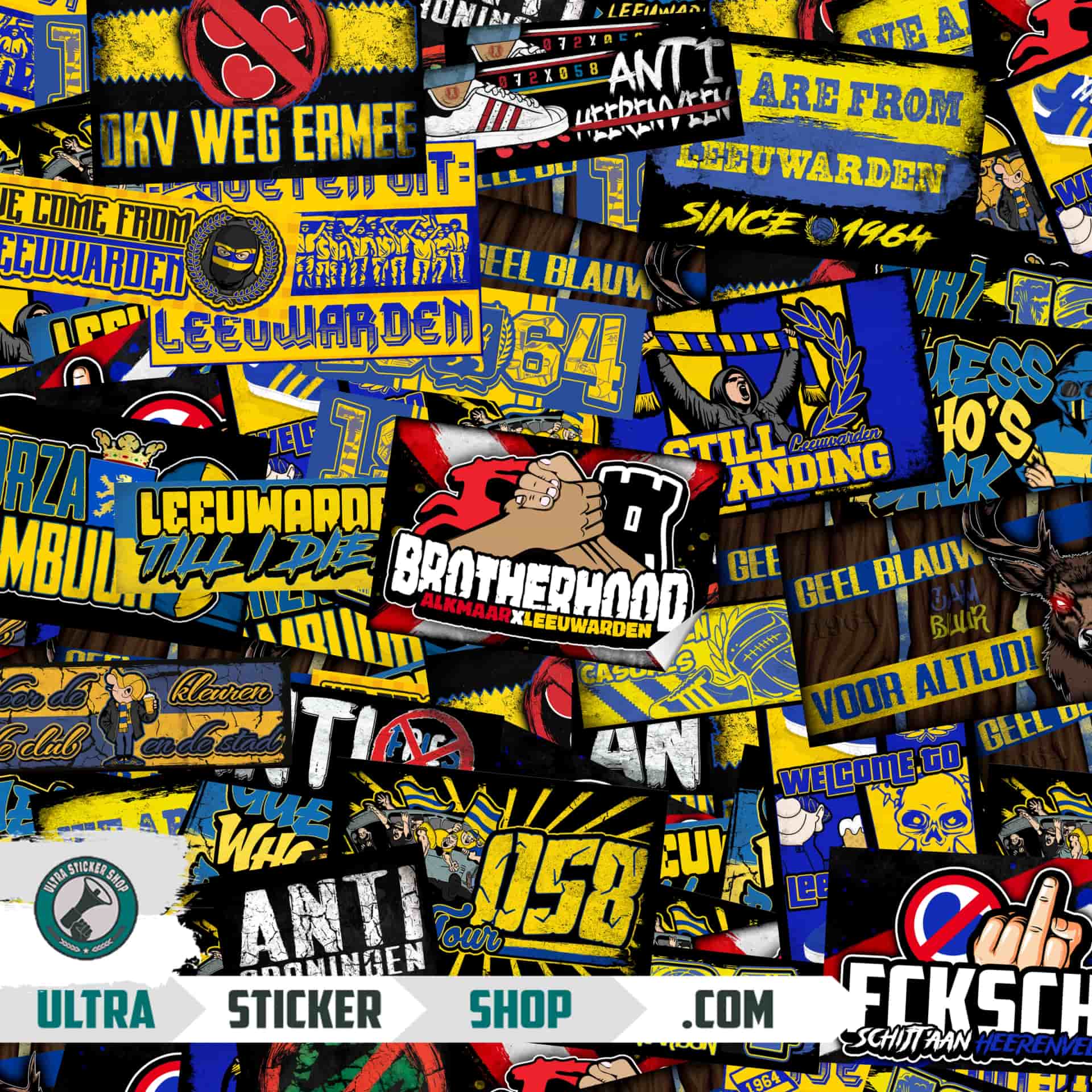 Leeuwarden Sticker-Mix