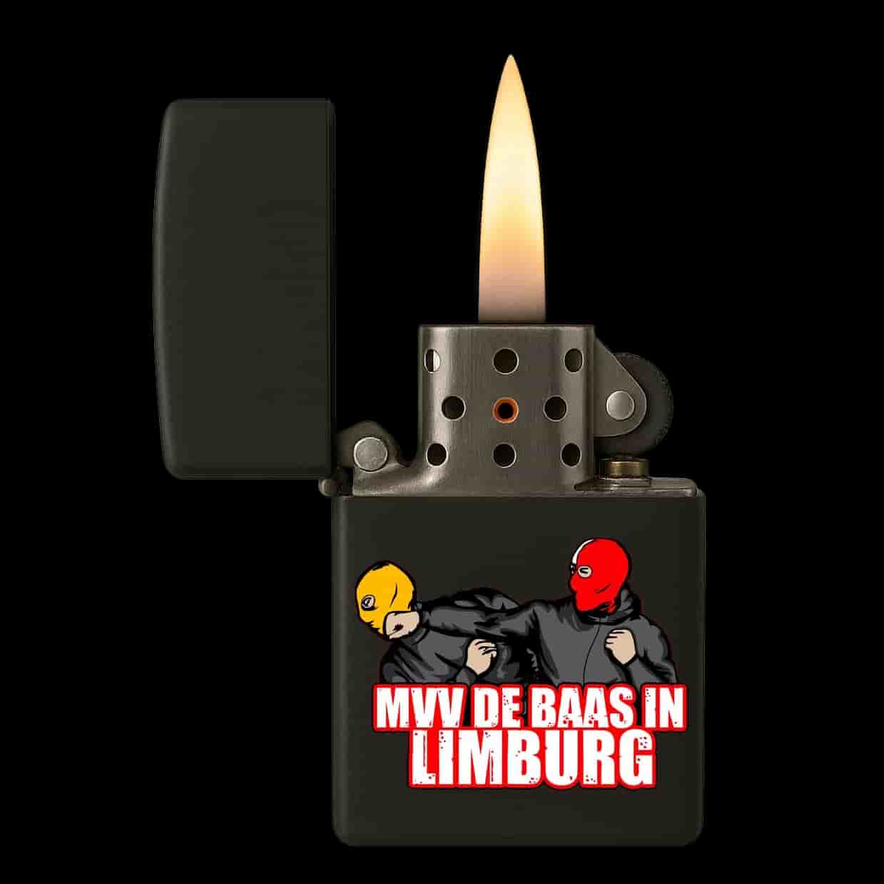 MVV de baas in Limburg Aansteker