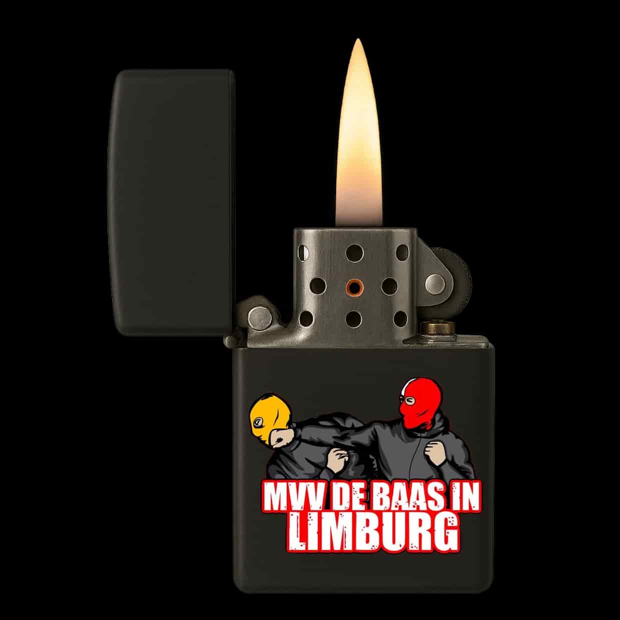 MVV de baas in Limburg Aansteker