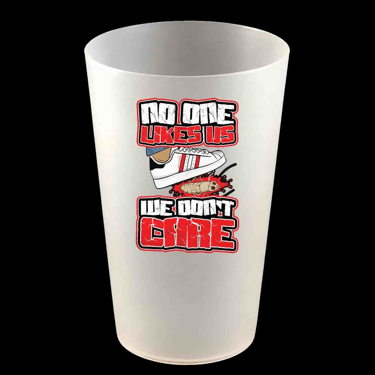 No one likes us we don't care- Amsterdam Hardcup