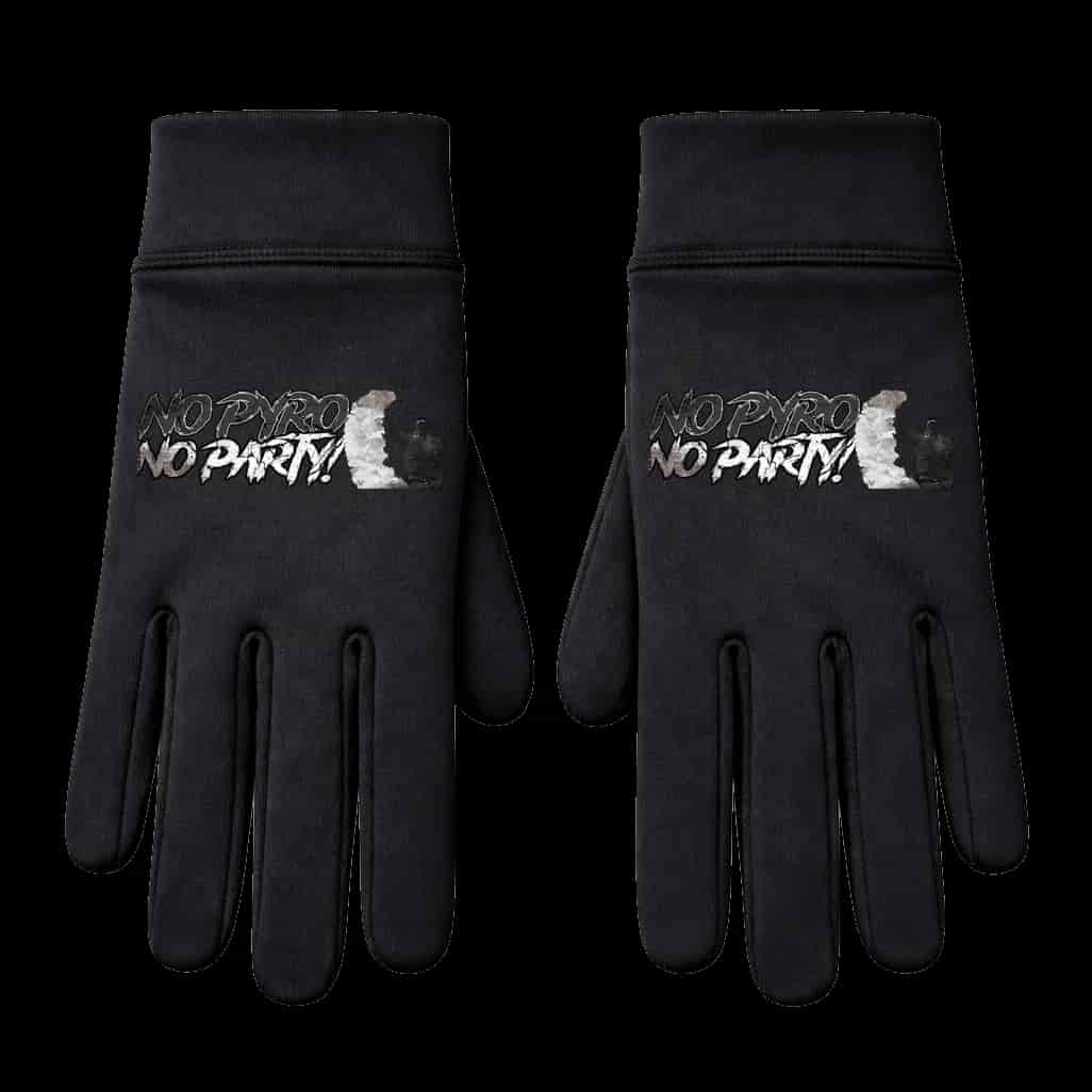 No pyro no party Handschoenen