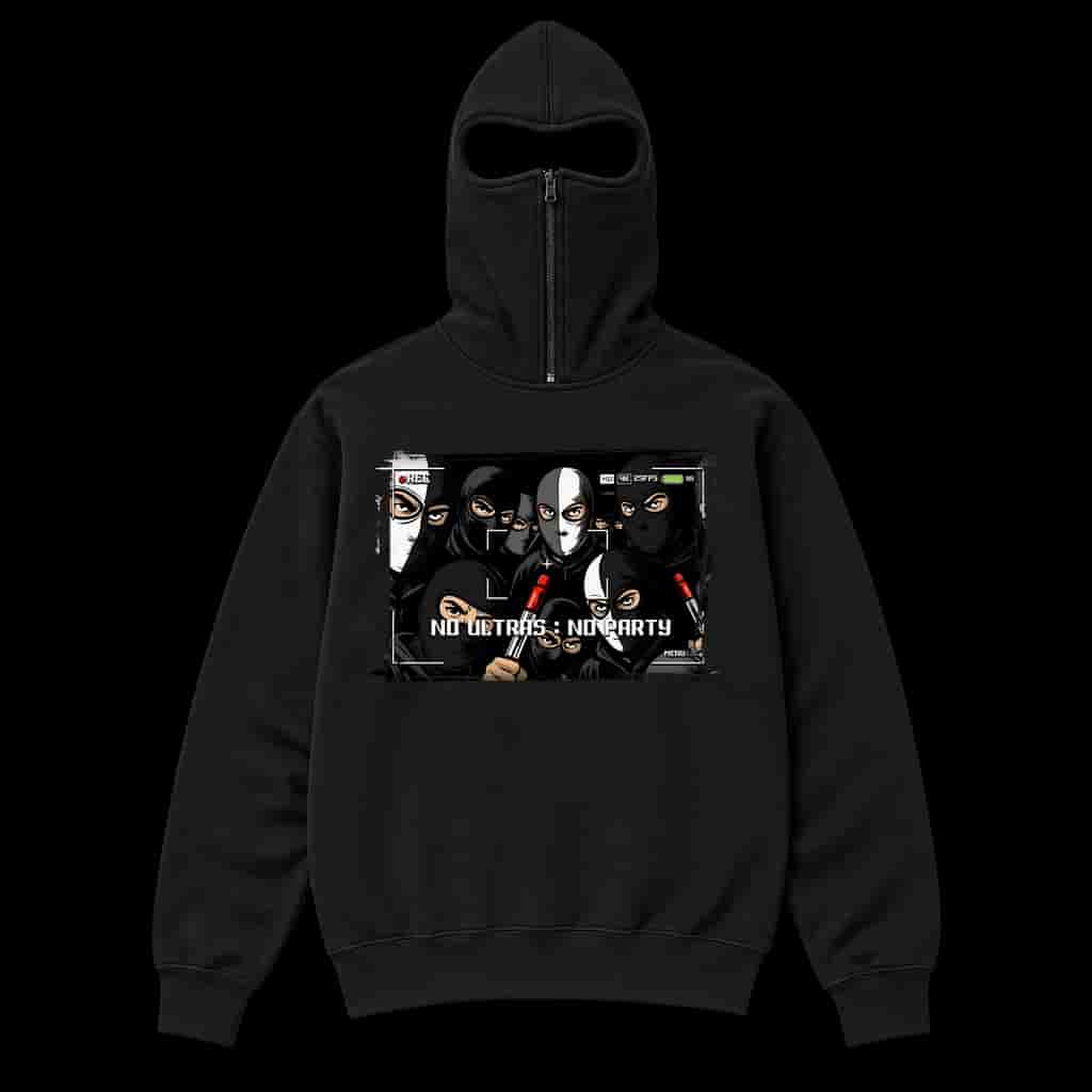 No ultras : No party Ninja Hoodie