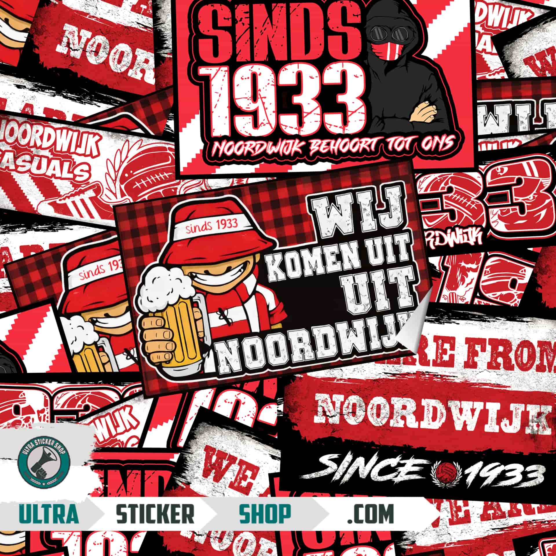 Noordwijk Sticker-Mix