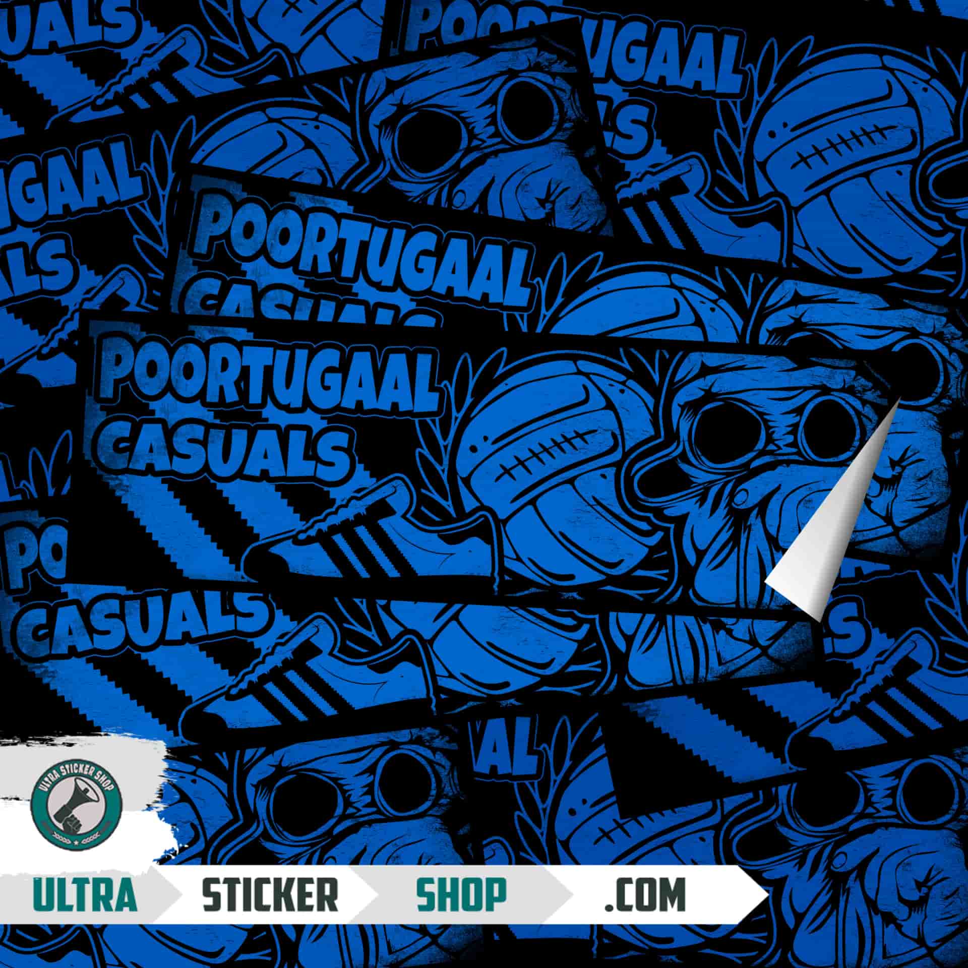 Poortugaal casuals Stickers