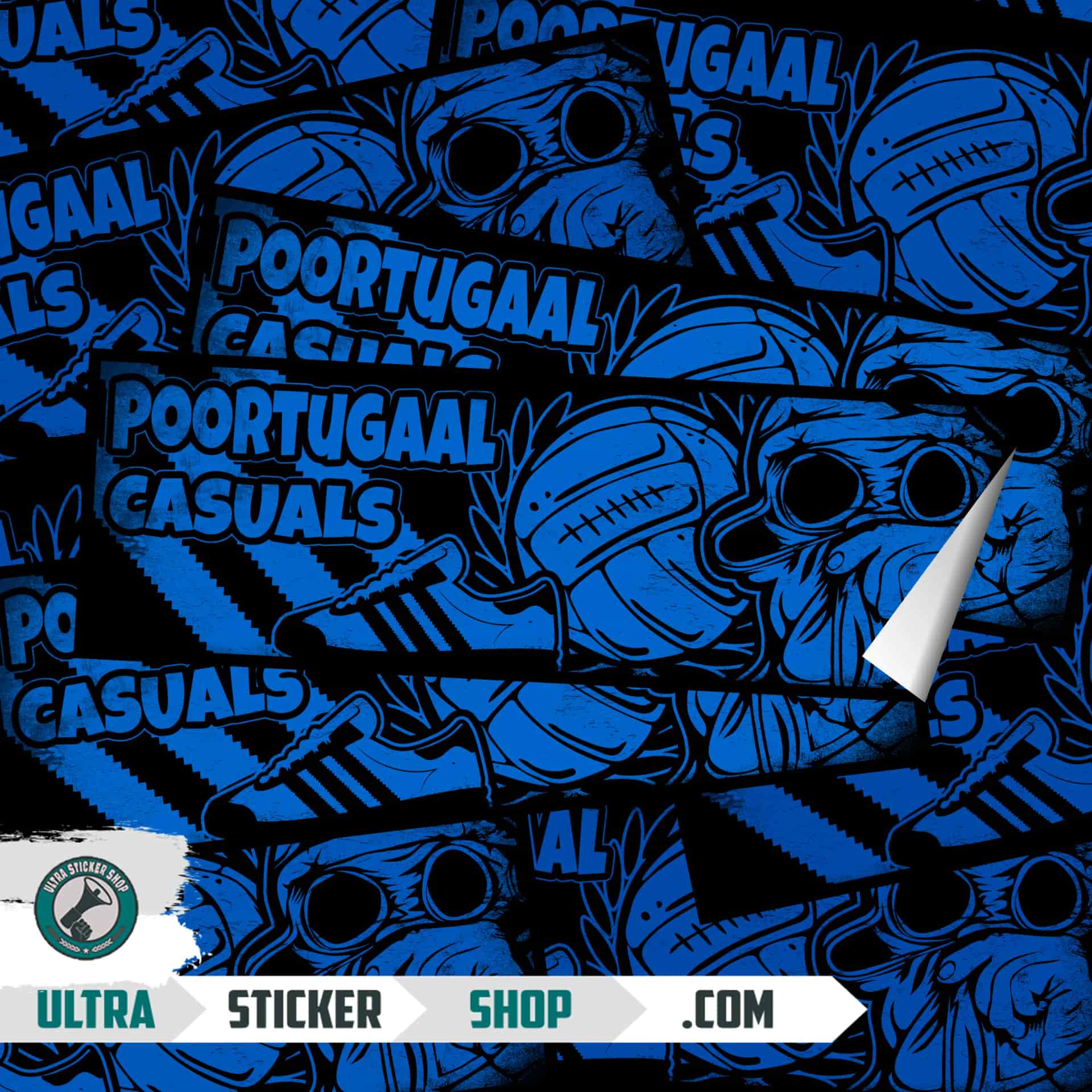 Poortugaal casuals Stickers
