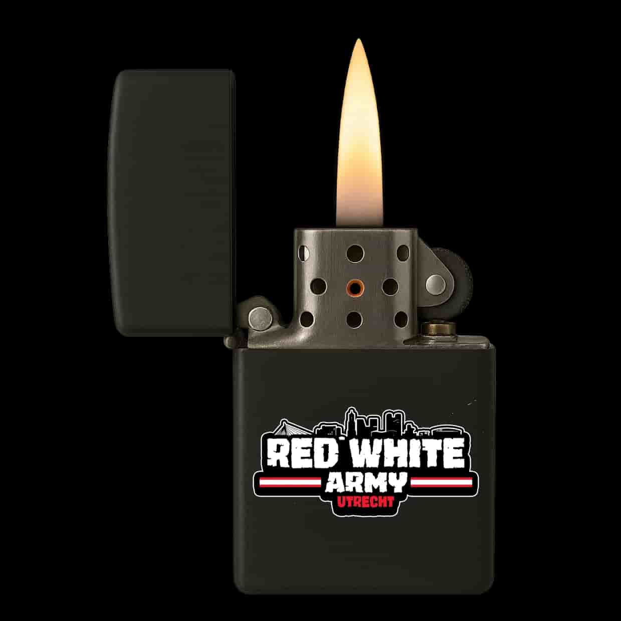 Red white army Utrecht Aansteker
