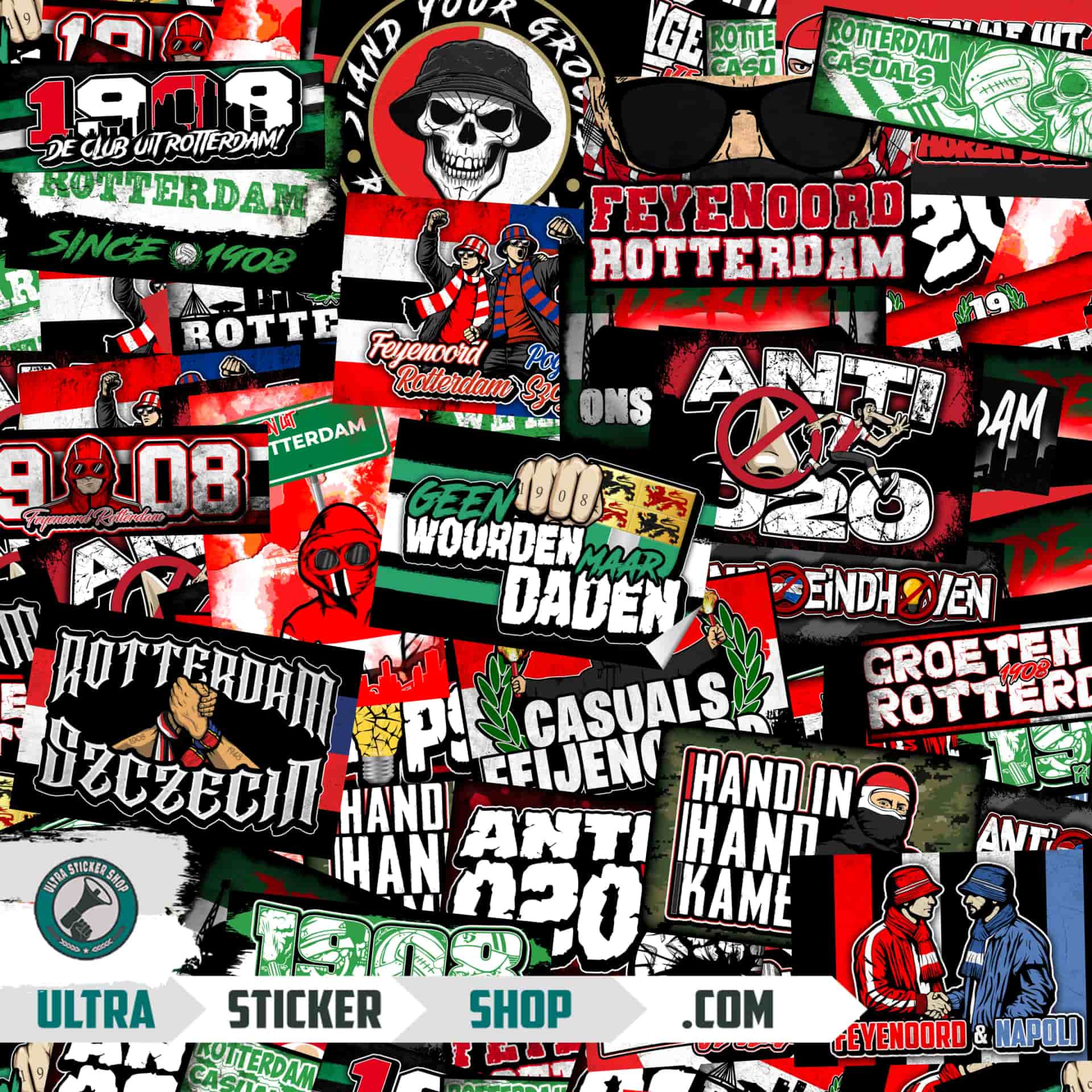 Rotterdam Sticker-Mix