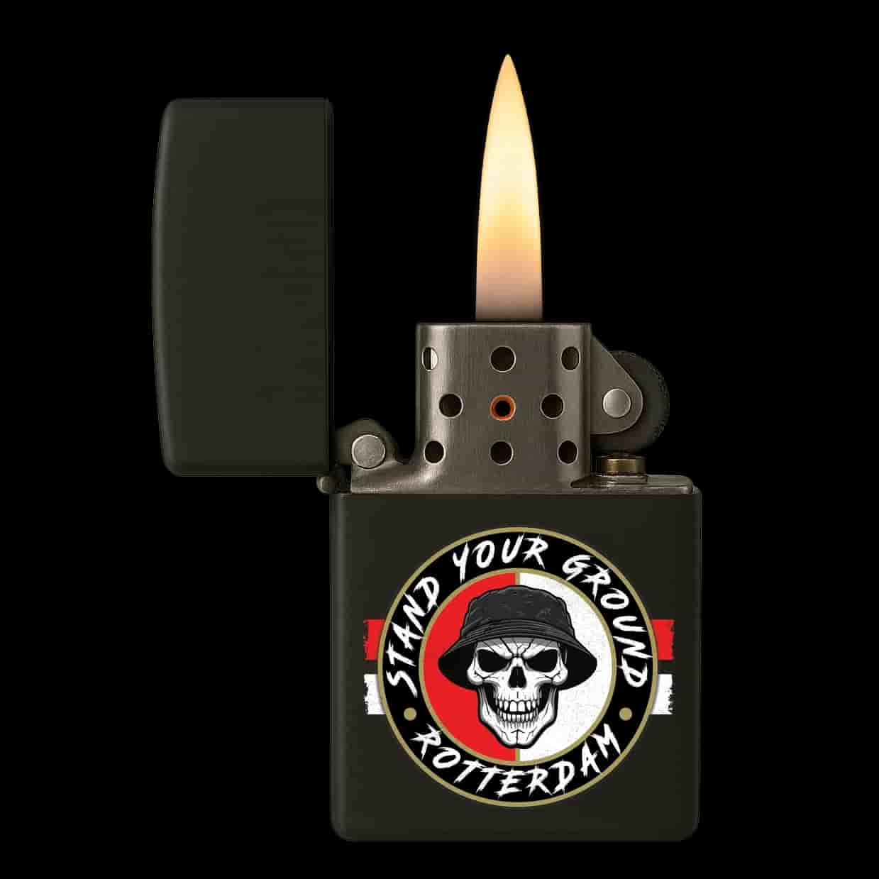 Rotterdam stand your ground Aansteker