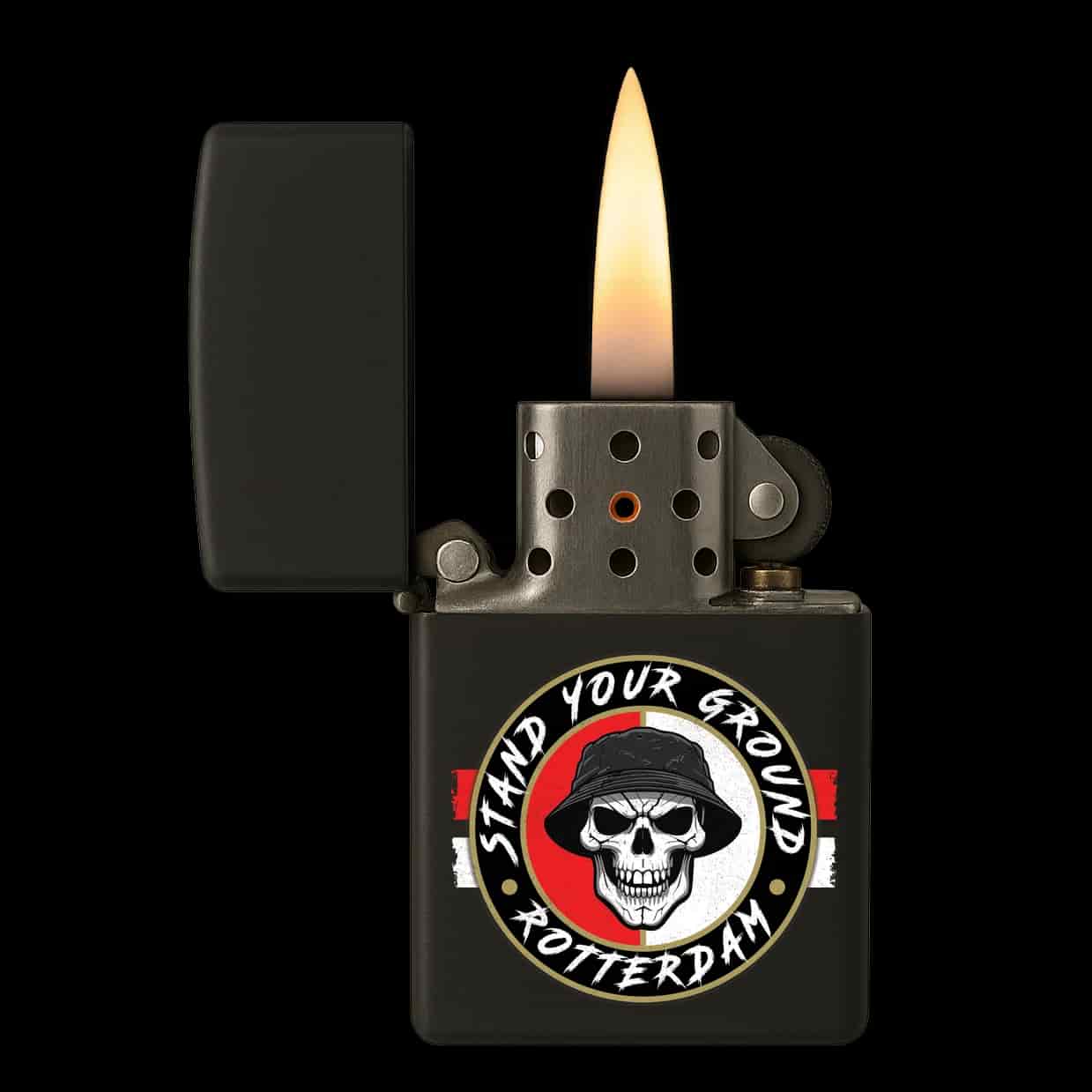 Rotterdam stand your ground Aansteker