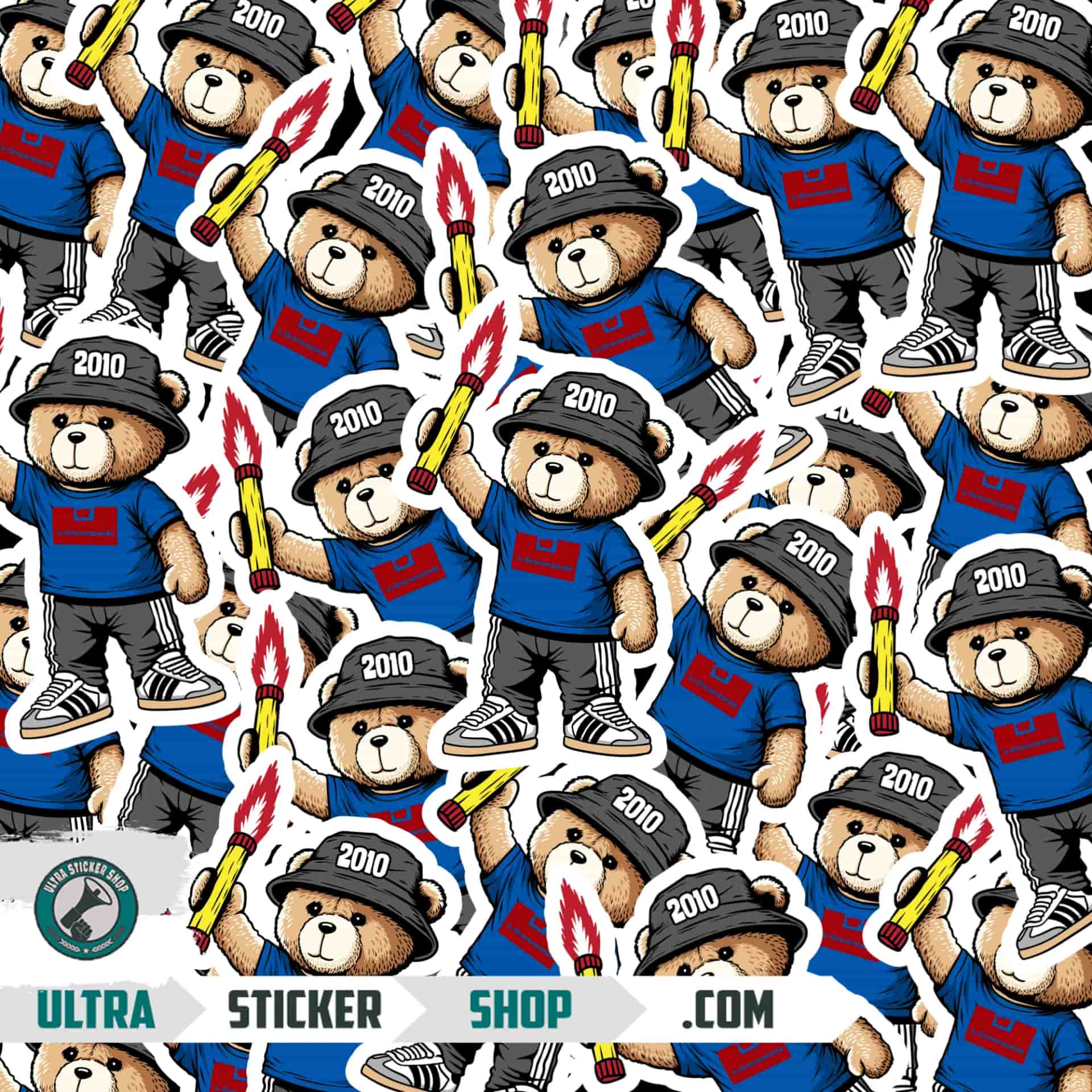 's-Gravenzande 2010 bear Stickers