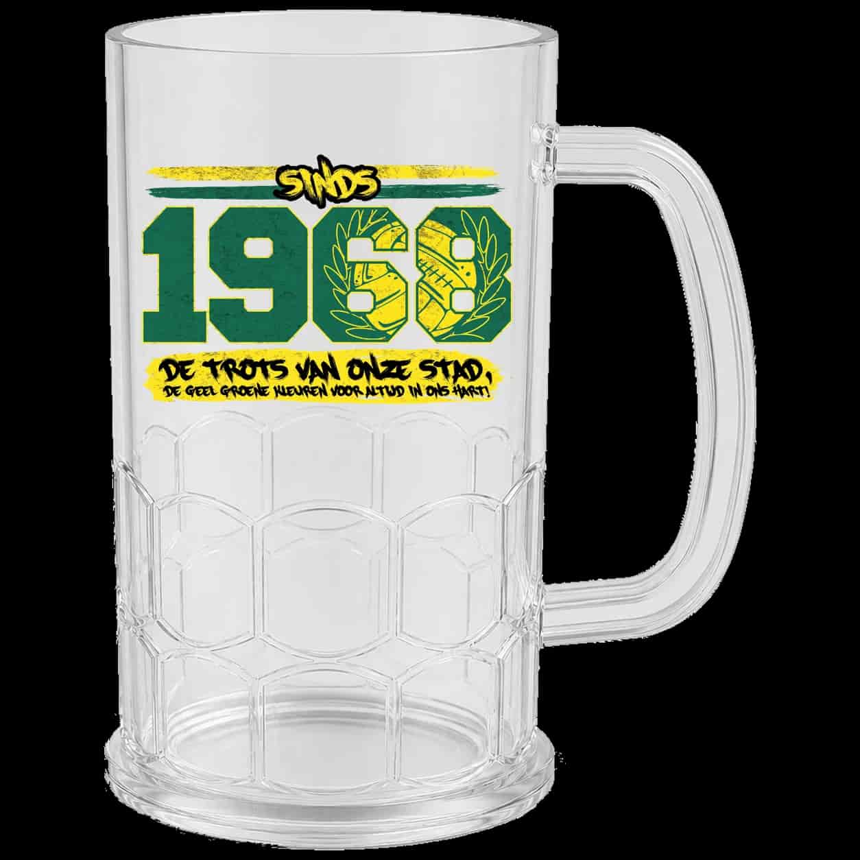 Sinds 1968 de trots van onze stad. De geel groene kleuren voor altijd in ons hart Bierpul