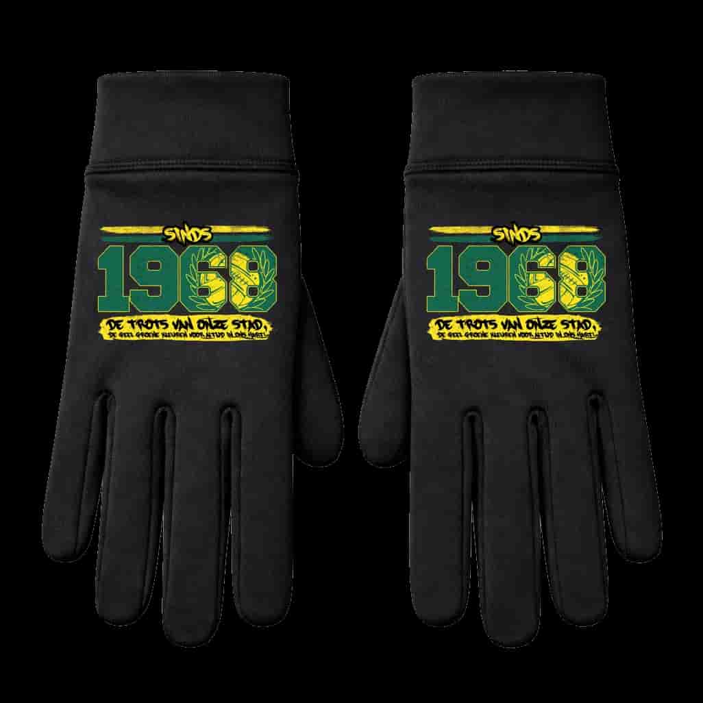 Sinds 1968 de trots van onze stad. De geel groene kleuren voor altijd in ons hart Handschoenen