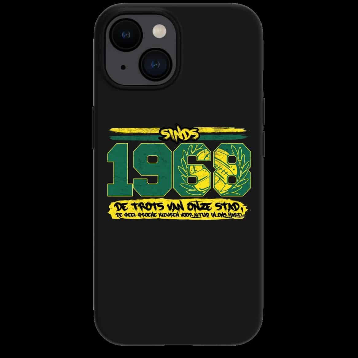 Sinds 1968 de trots van onze stad. De geel groene kleuren voor altijd in ons hart iPhone hoes