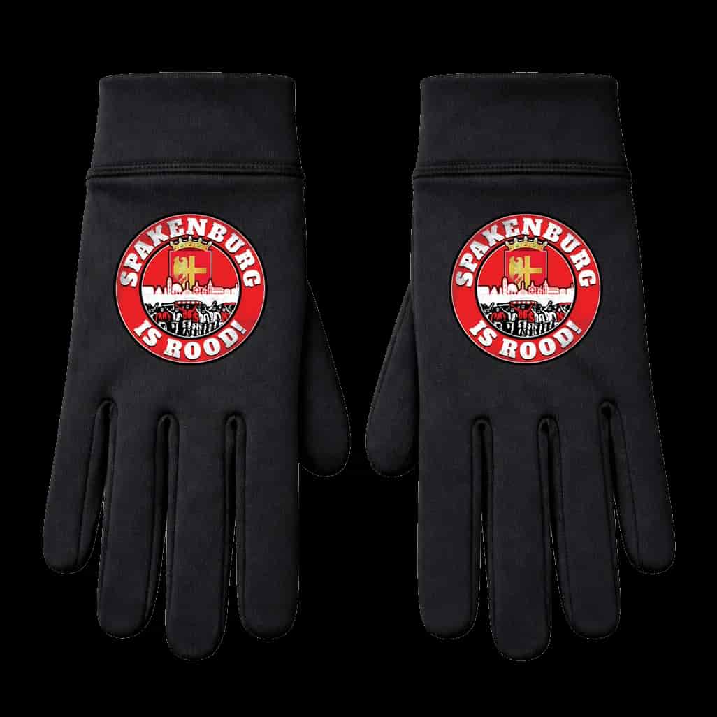 Spakenburg is rood Handschoenen