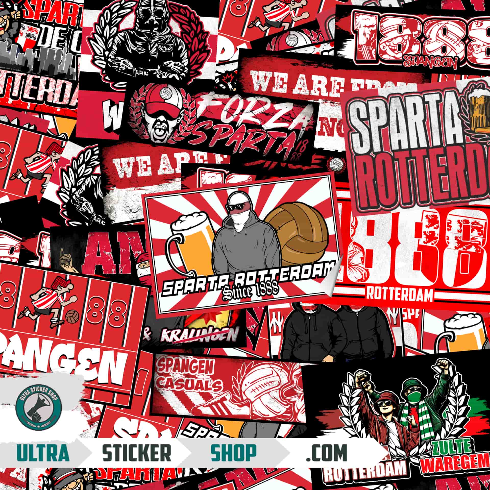 Spangen Sticker-Mix