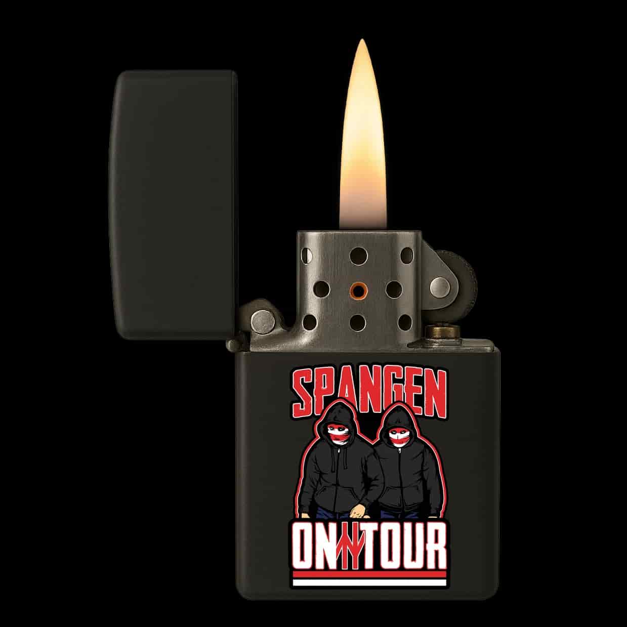 Spangen on tour Aansteker