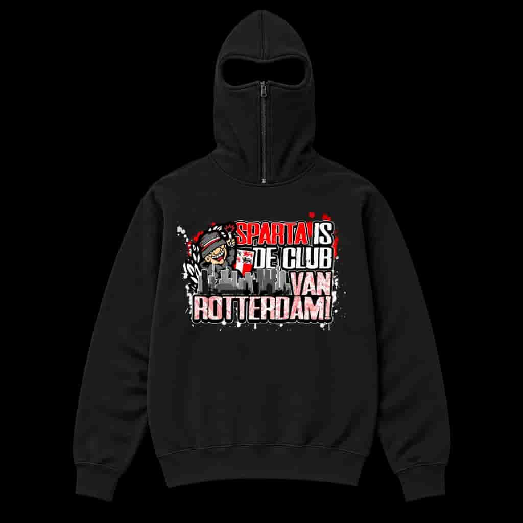 Sparta is de club van Rotterdam Ninja Hoodie