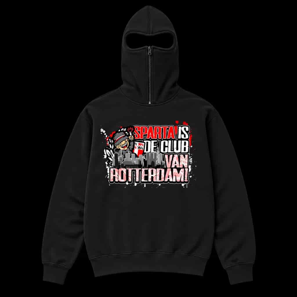 Sparta is de club van Rotterdam Ninja Hoodie