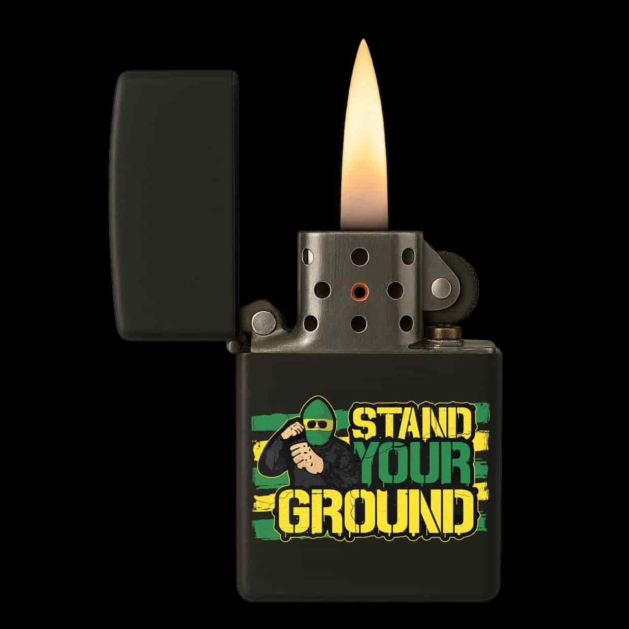 Stand your ground- Den Haag Aansteker